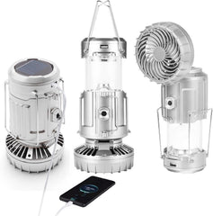 3 in 1 Solar Fan Lamp